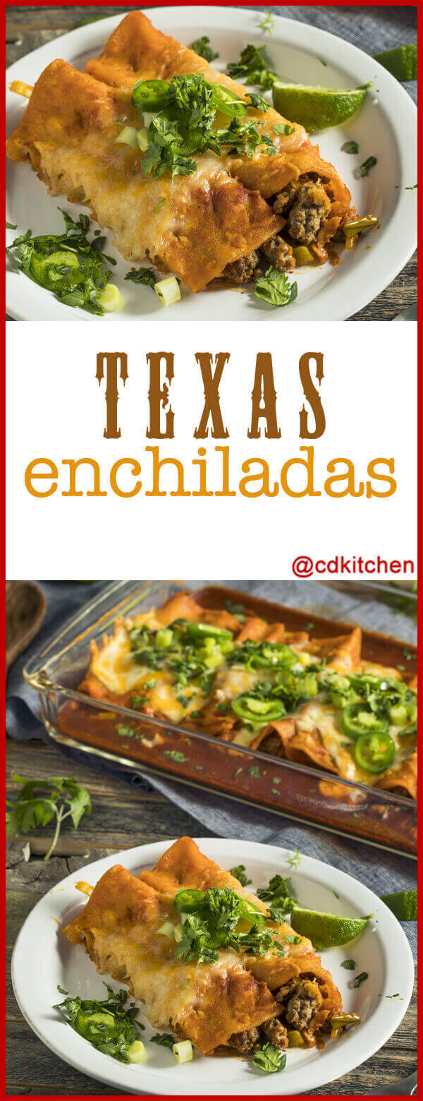 Texas Enchiladas Recipe | CDKitchen.com