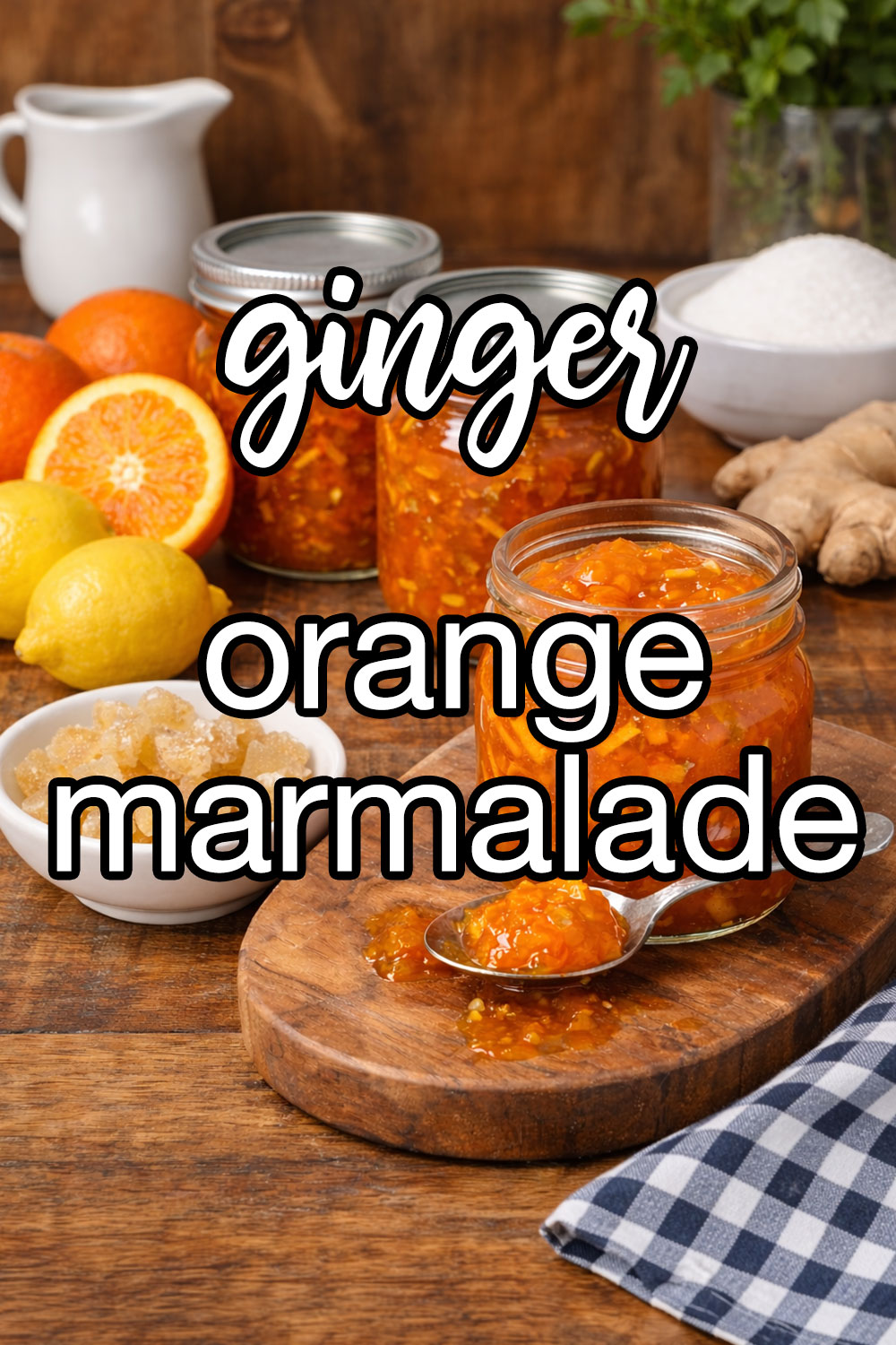 Ginger Orange Marmalade Recipe
