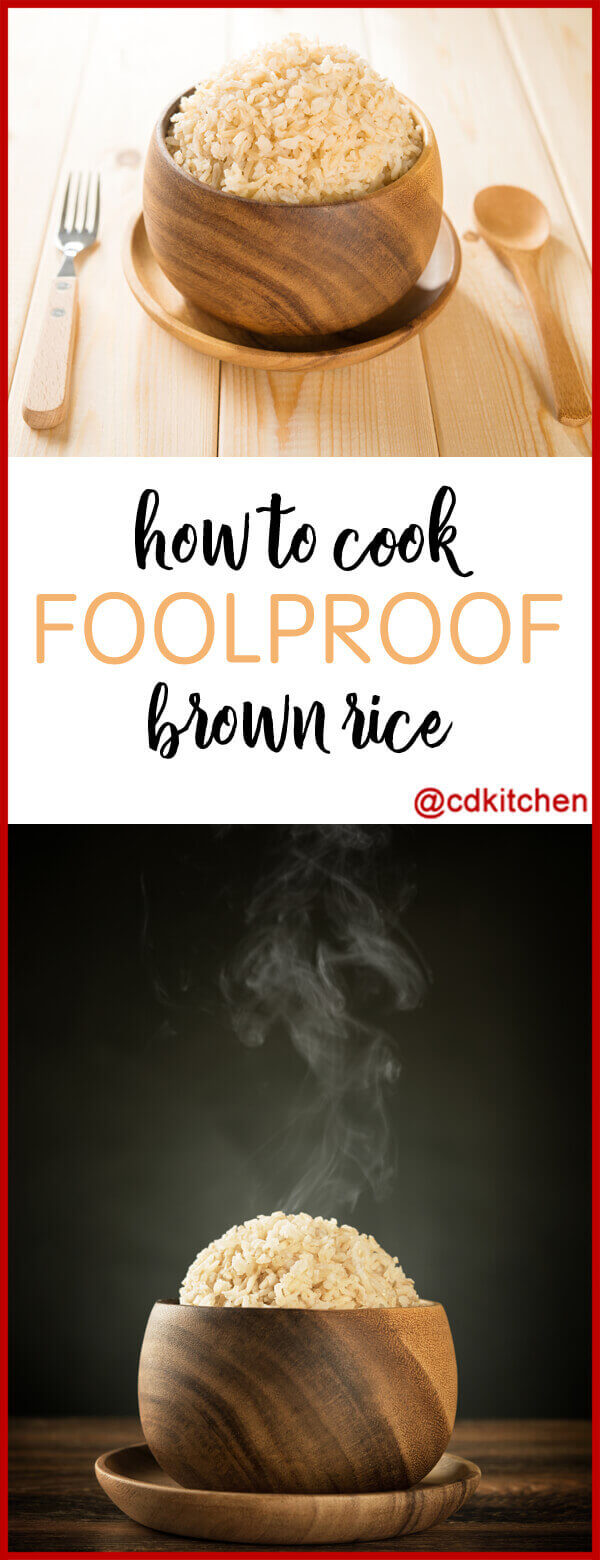 How To Cook Foolproof Brown Rice Recipe