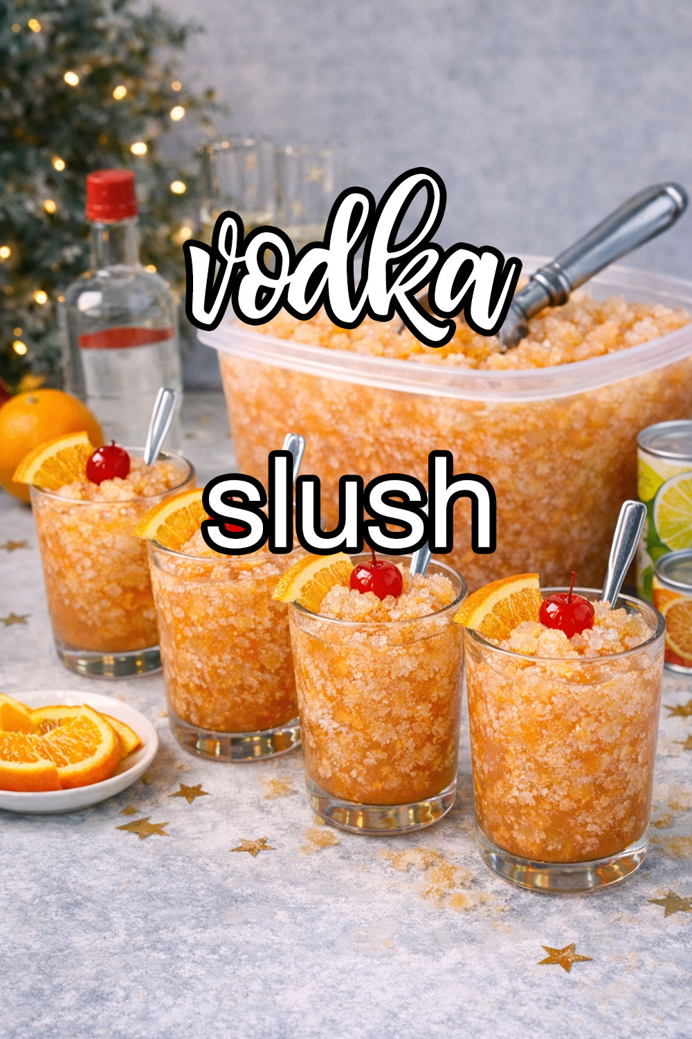 New Year's Vodka Slush Recipe