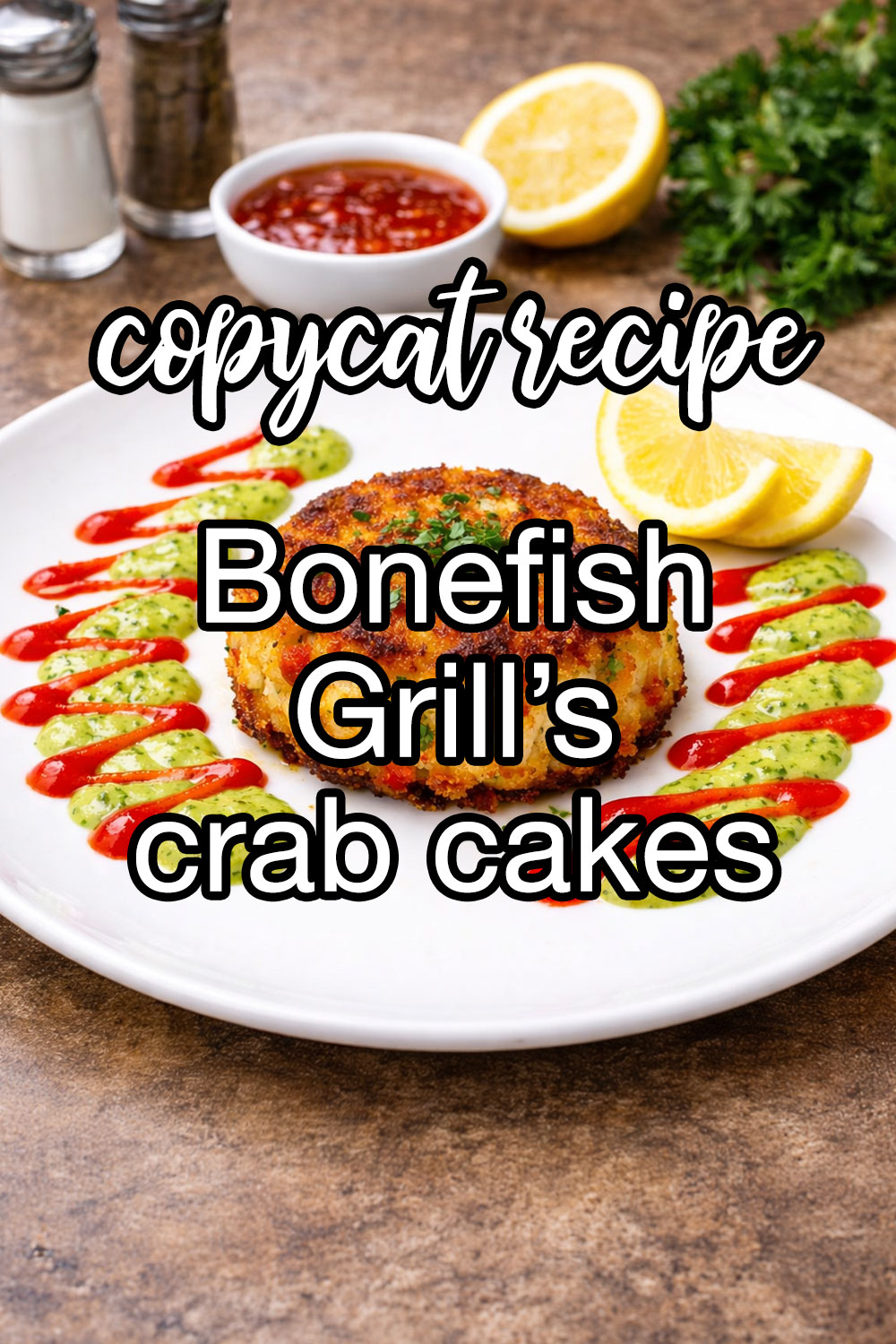 Bonefish Grill Crab Cakes With Wasabi Herb Sauce Recipe