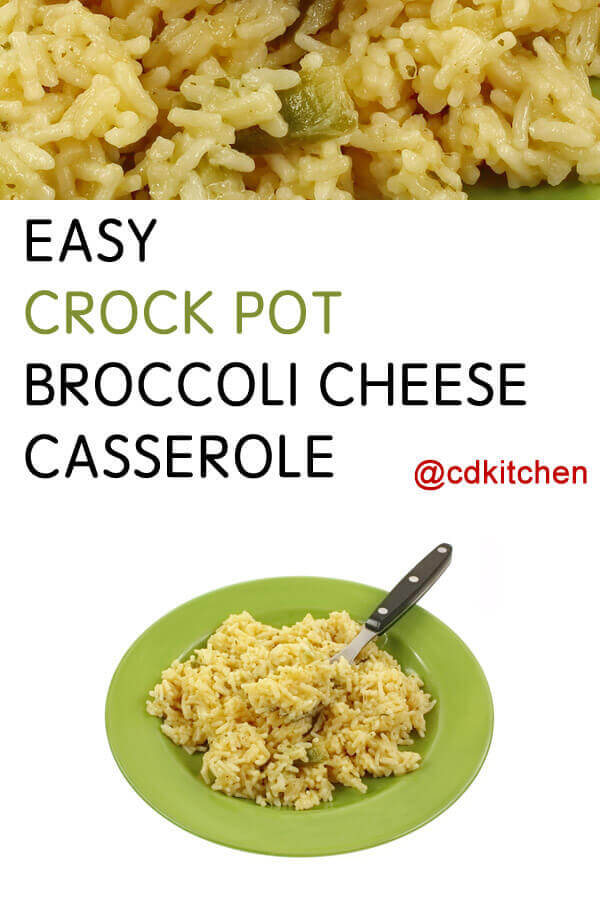 Easy Broccoli Cheese Casserole Recipe