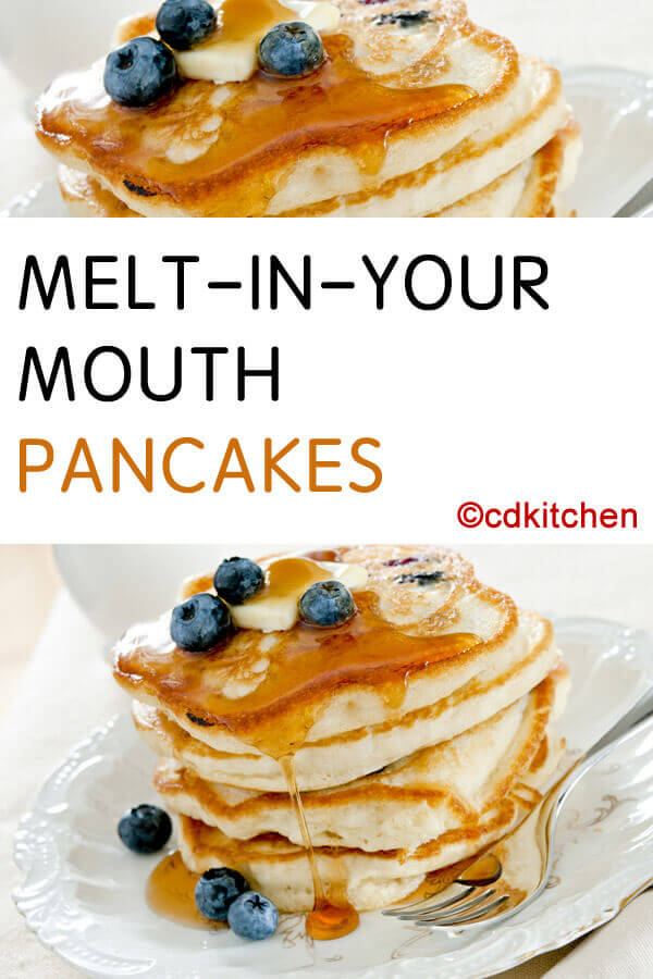 Melt-In-Your-Mouth Pancakes Recipe