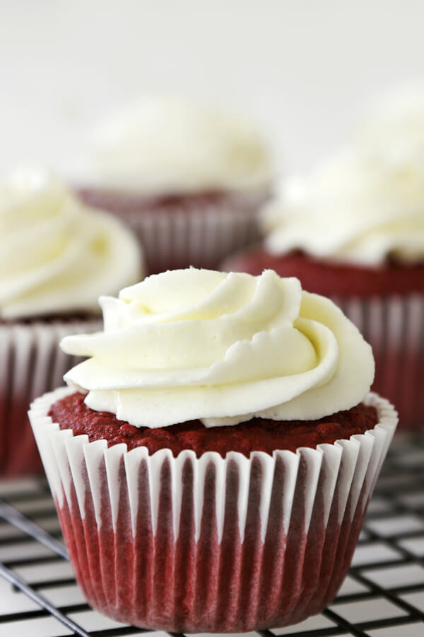 Red Velvet Cupcakes With Creole Cream Cheese Frosting Recipe ...