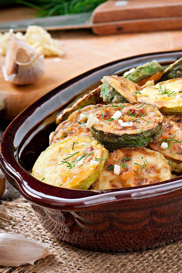 Cheesy Batter Fried Squash Recipe