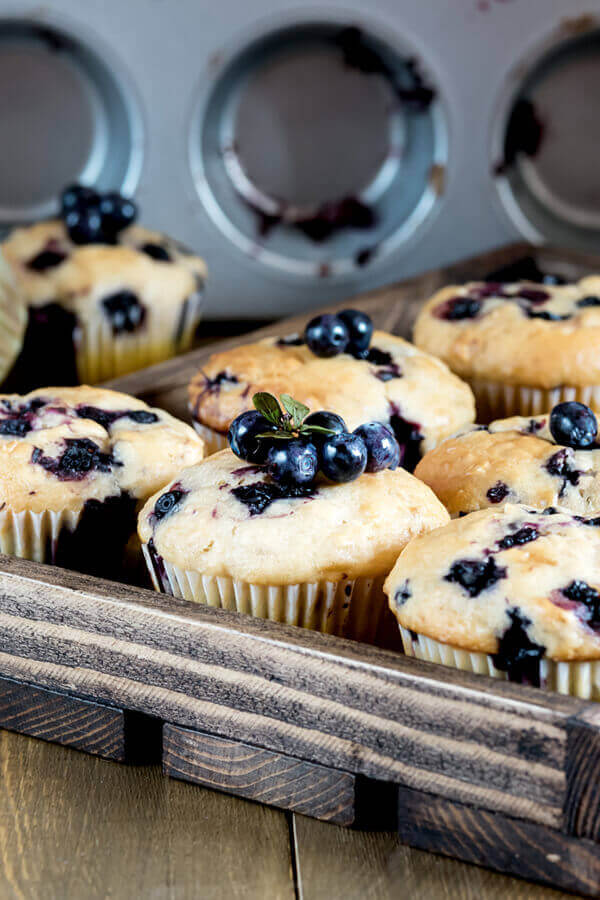 Blueberry Pancake Muffins Recipe