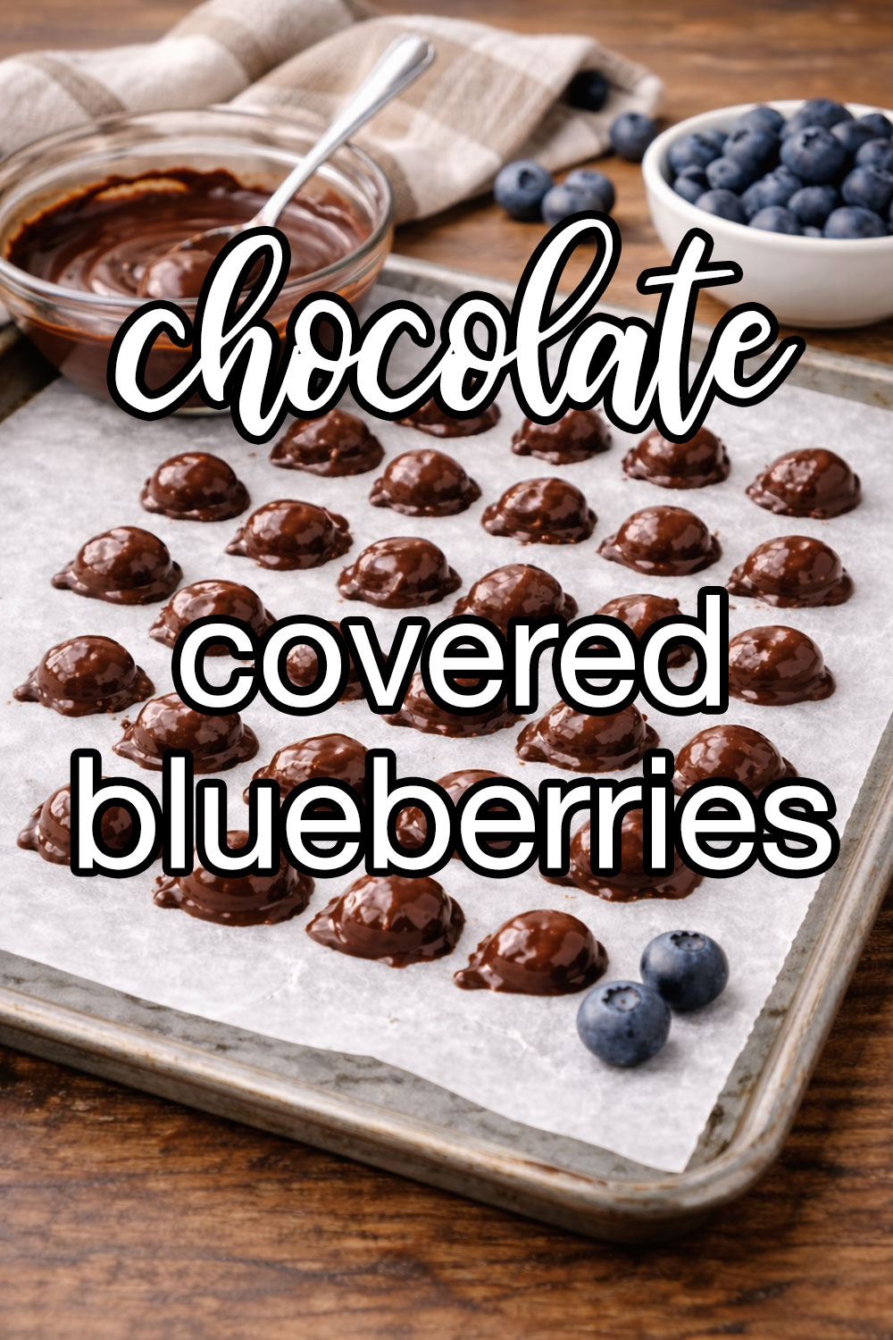 Chocolate Covered Blueberries Recipe