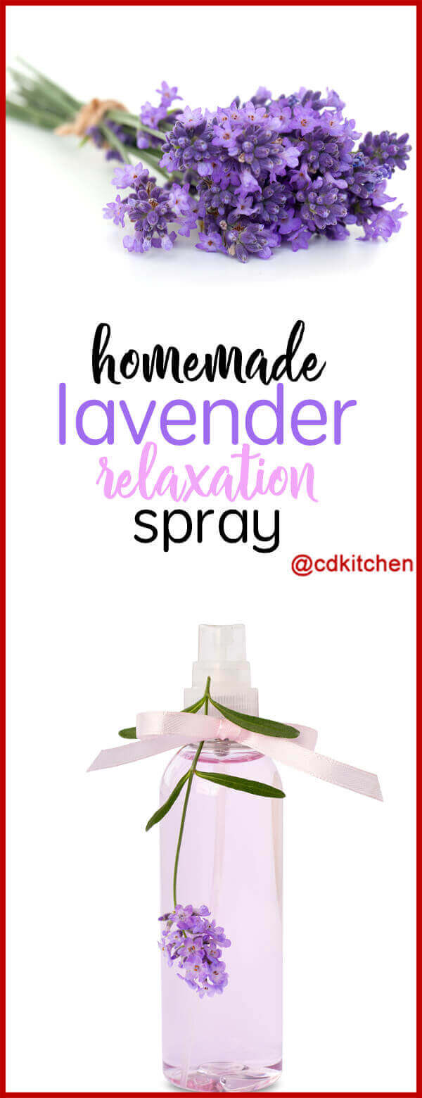Lavender Spray To Help You Relax Recipe