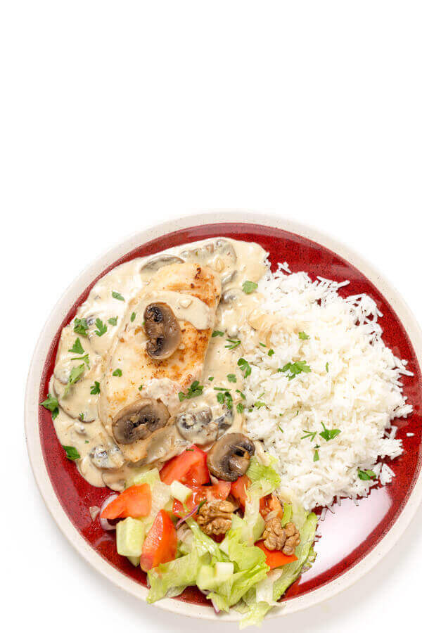 Mushroom Chicken In Sour Cream Sauce Recipe
