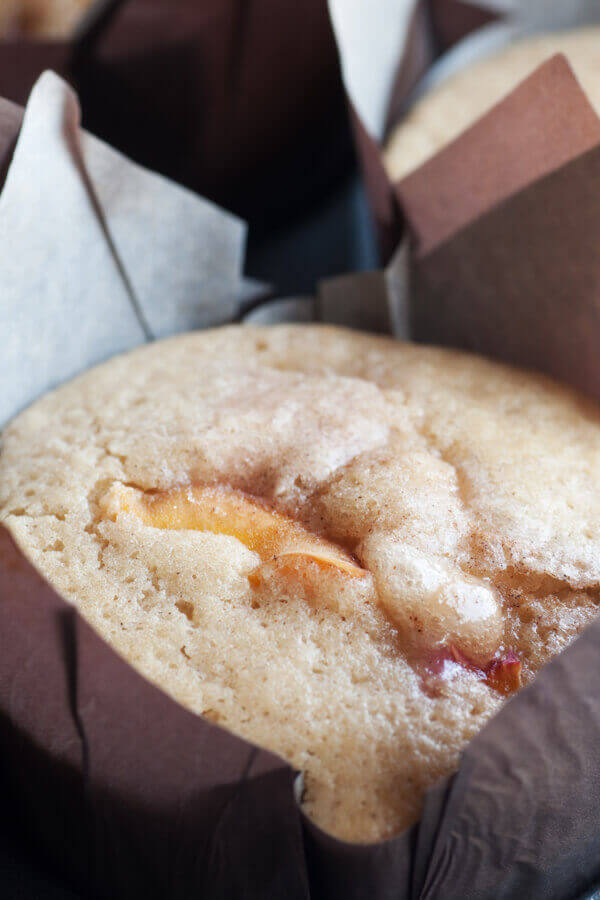 Peach Muffins Recipe