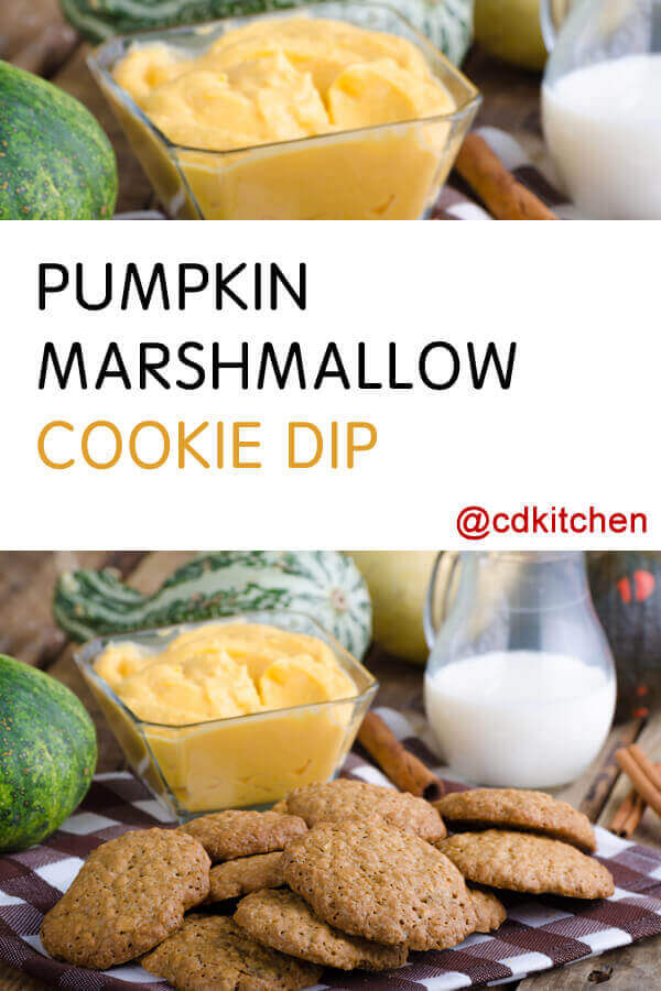 Pumpkin Marshmallow Cookie Dip Recipe