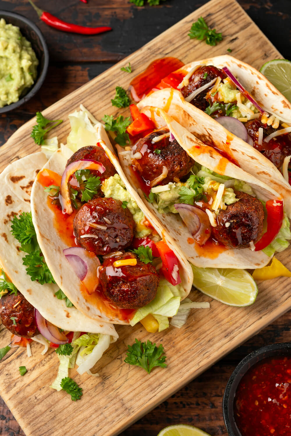 Cheesy Fajita Meatballs Recipe