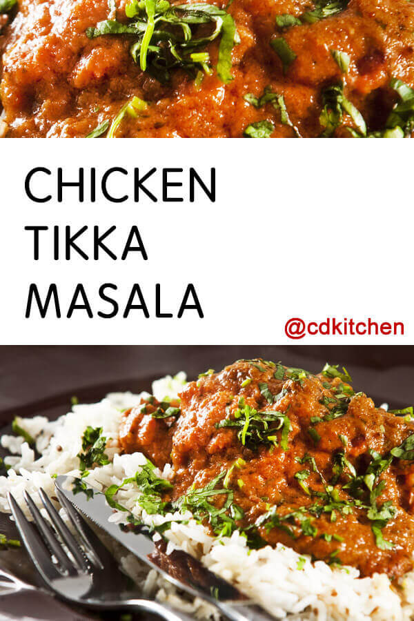 Chicken Tikka Masala Recipe | CDKitchen.com