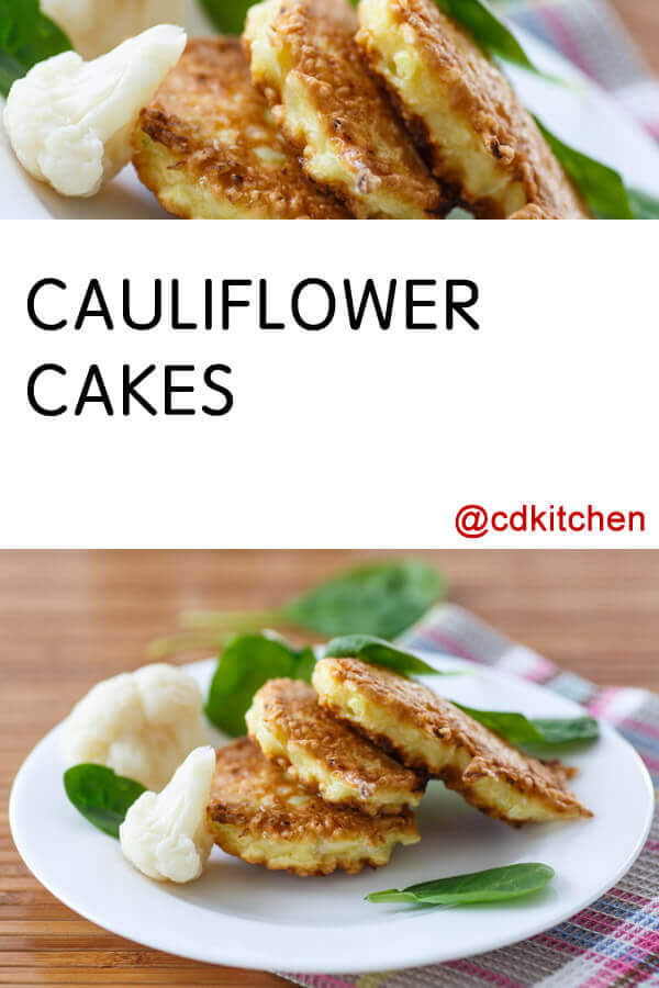Sarah Adams' Cauliflower Cakes Recipe