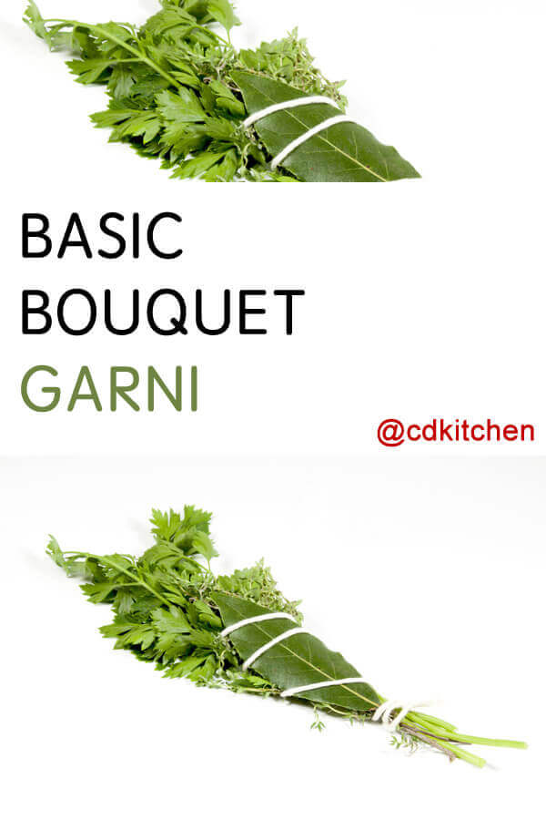 Bouquet Garni Recipe