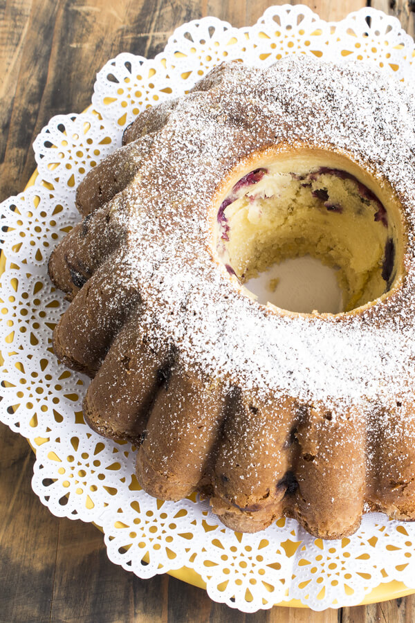 Blueberry Bundt Cake Recipe