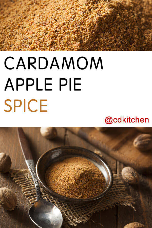 Cardamom Apple Pie Spice Recipe