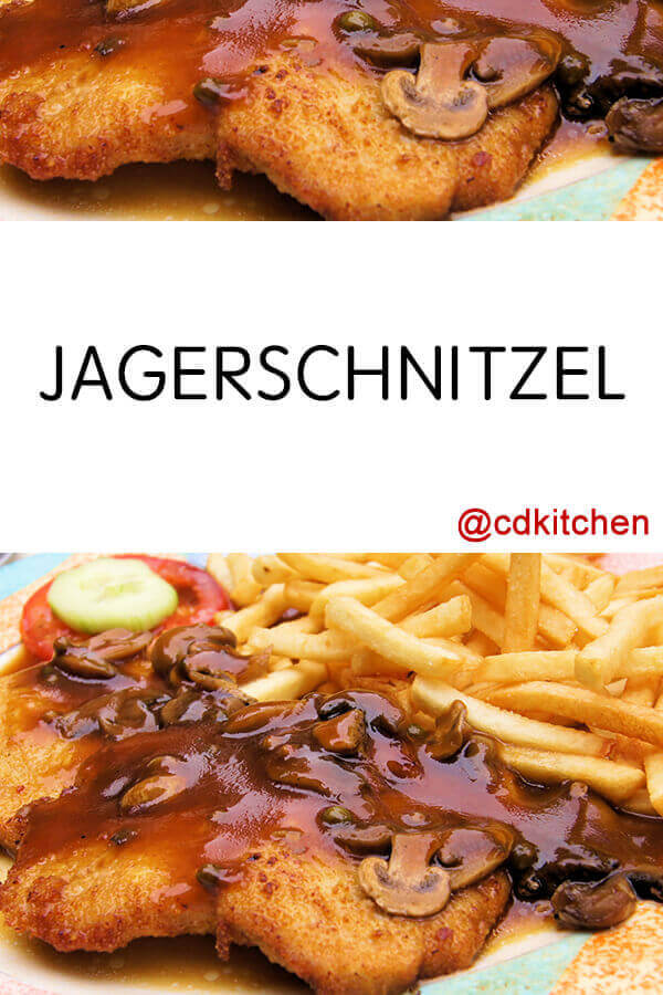 Jagerschnitzel Recipe | CDKitchen.com