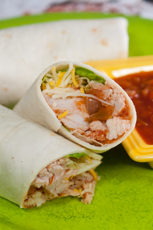 Crock Pot Shredded Pork Wraps Recipe | CDKitchen.com