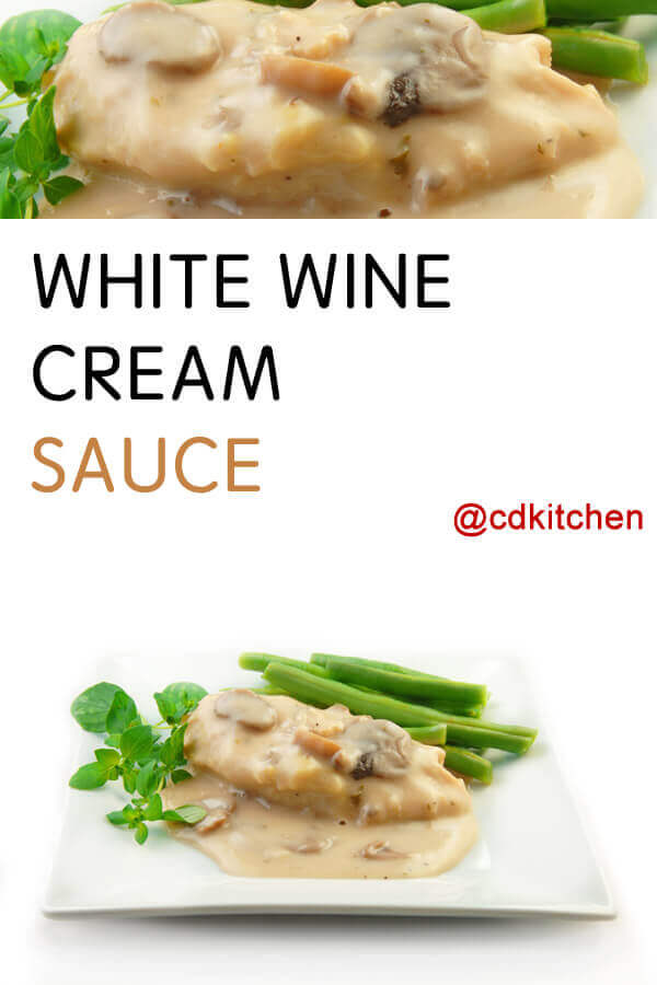 pasta white wine cream sauce
