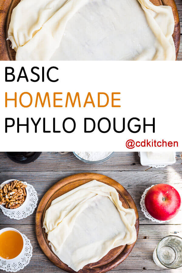 Basic Phyllo Dough Recipe