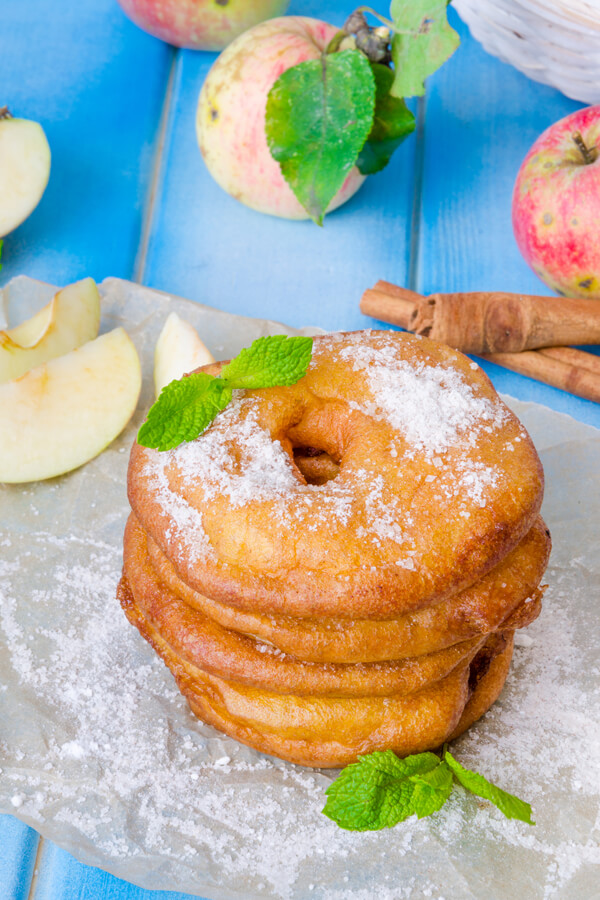 Batter Fried Apples Recipe