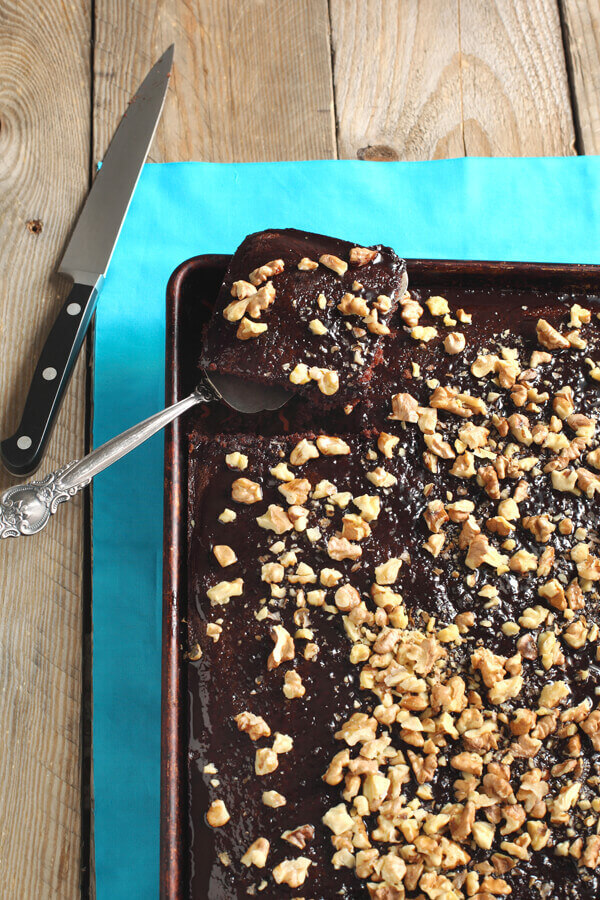 Chocolate Texas Cowboy Sheet Cake Recipe