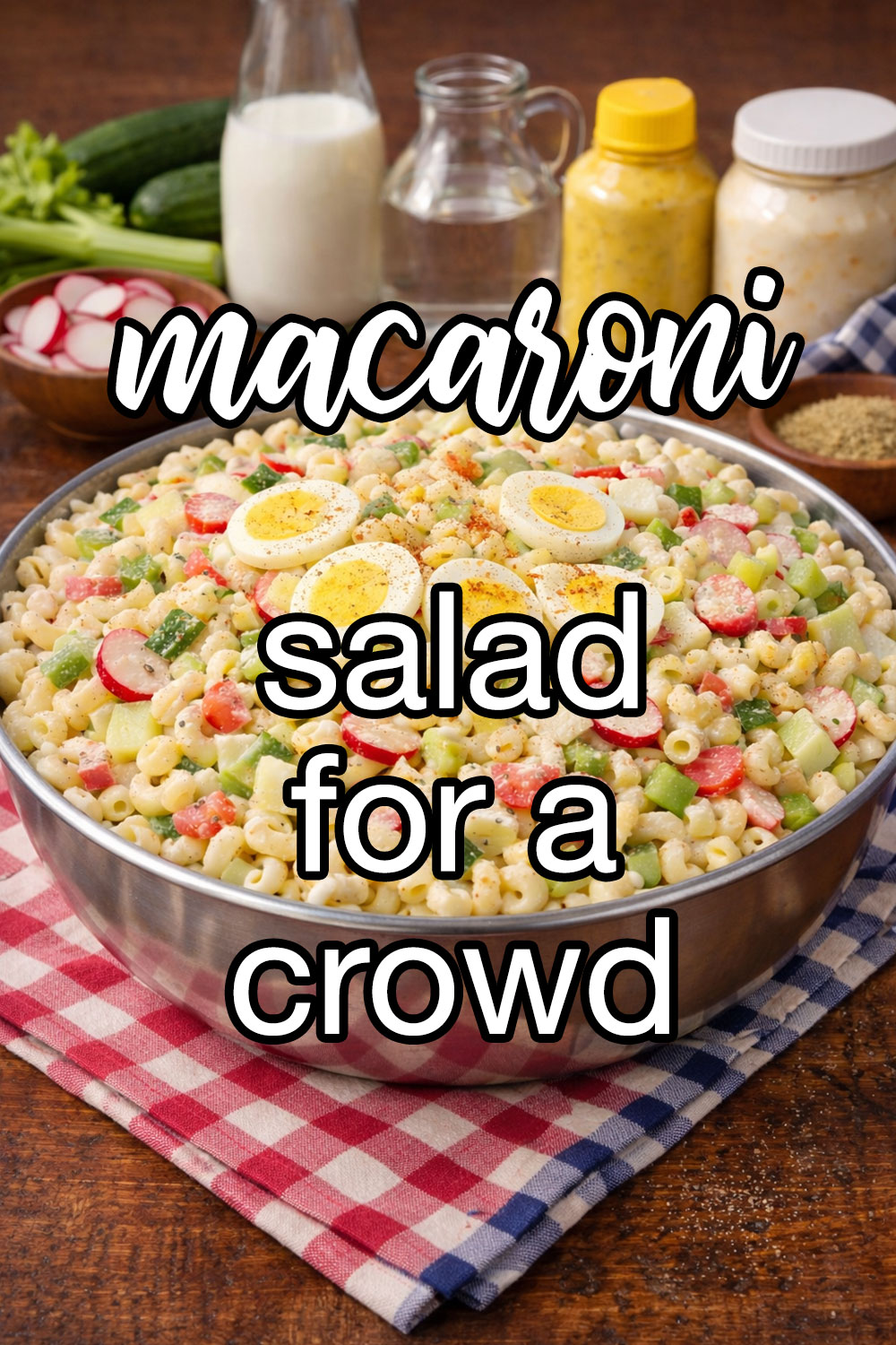 Macaroni Salad for a Crowd Recipe