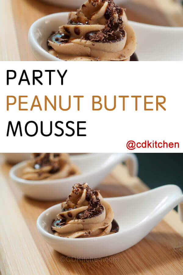 Party Peanut Butter Mousse Recipe