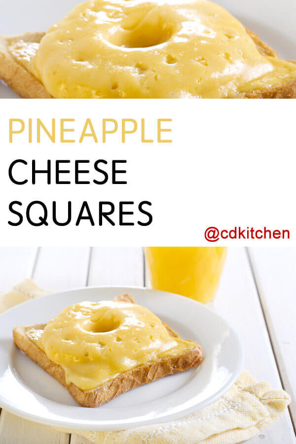 Pineapple Cheese Squares Recipe