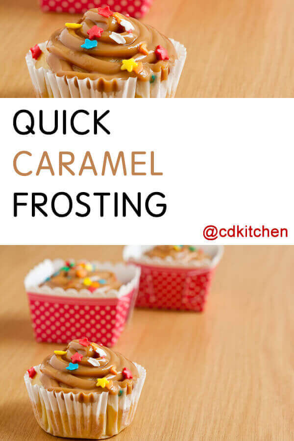 Quick Caramel Frosting Recipe