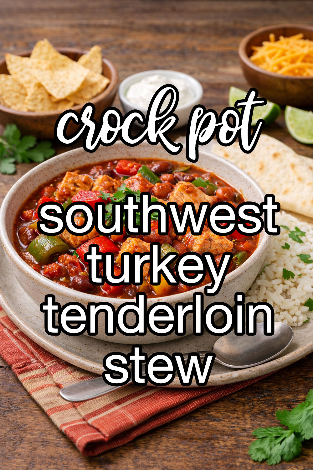 Southwest Turkey Tenderloin Stew Recipe