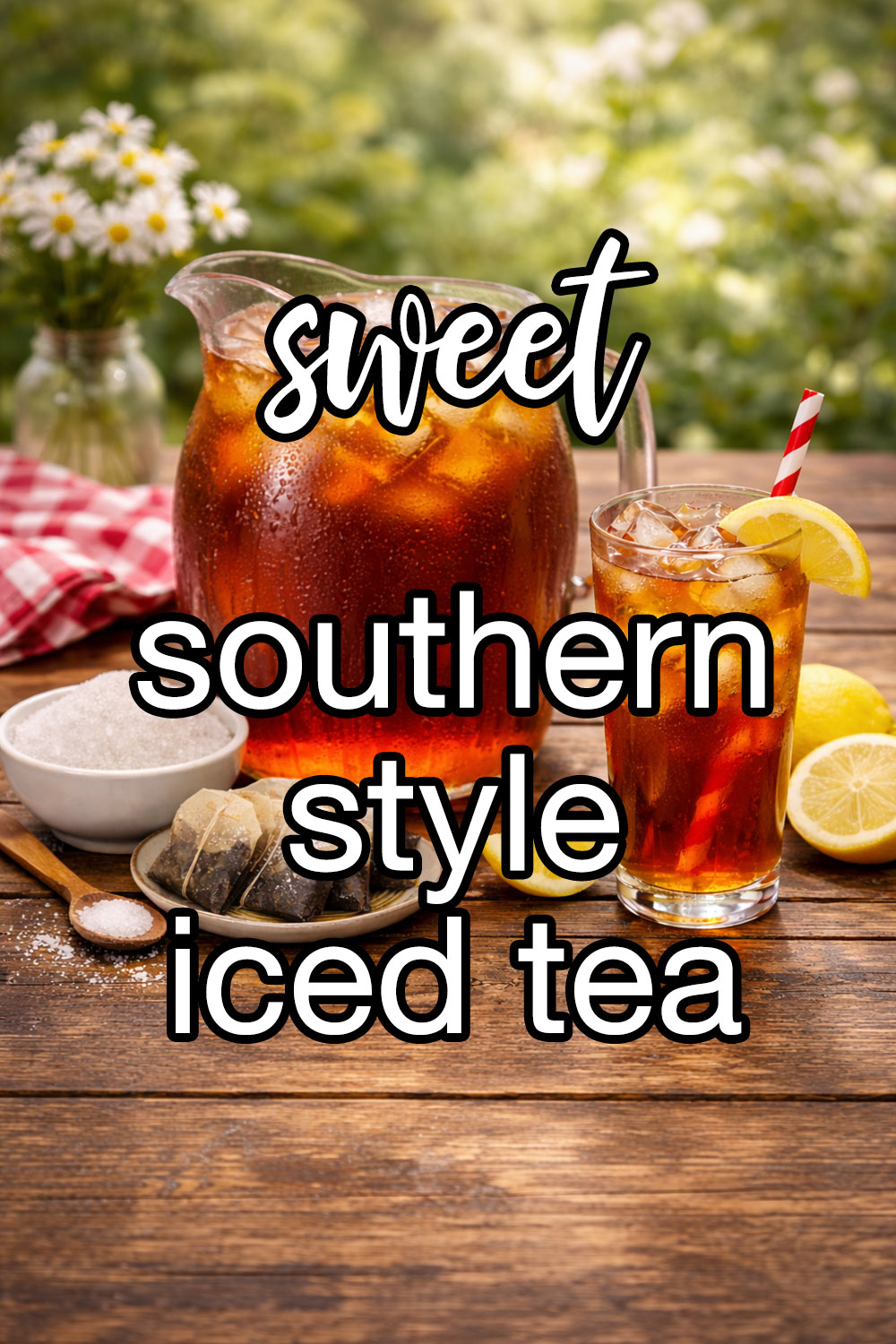 Sweet Southern-Style Iced Tea Recipe