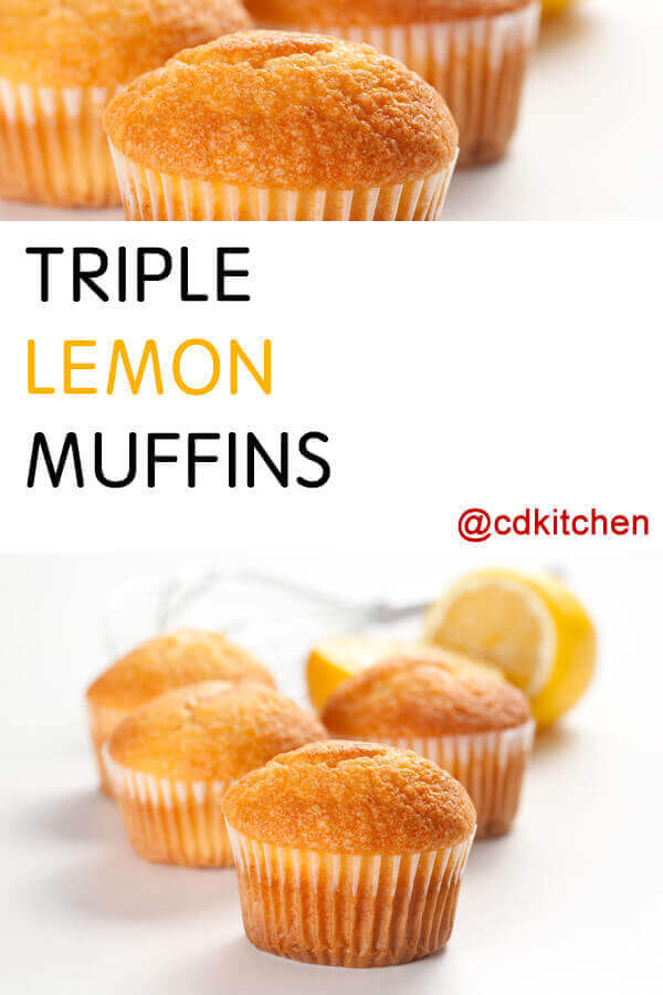 Triple-Lemon Muffins Recipe