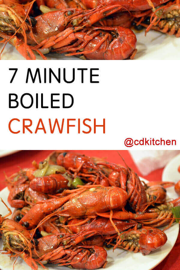 7 Minute Boiled Crawfish Recipe