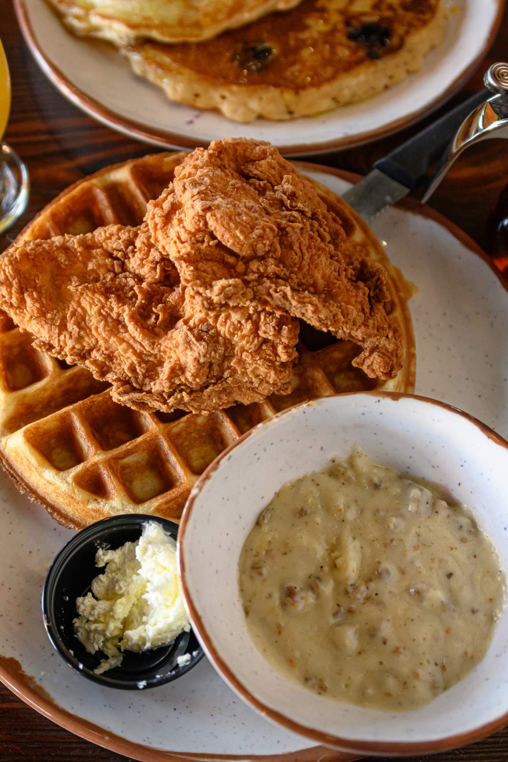 Fried Chicken With White Pan Gravy Recipe