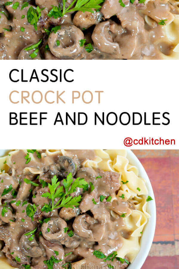 Classic Beef And Noodles Recipe