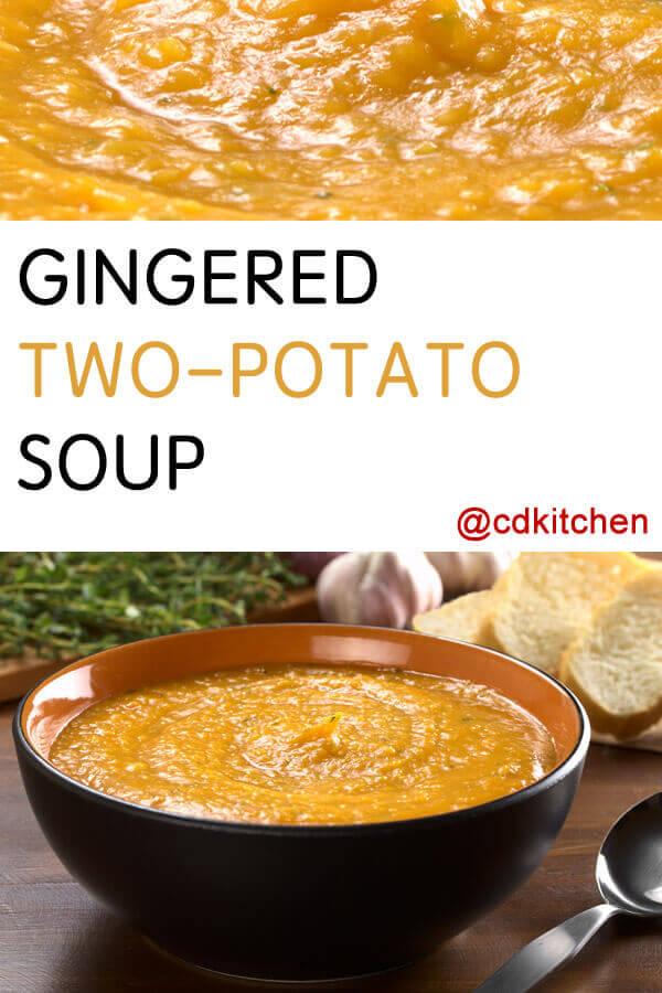 Gingered Two-Potato Soup Recipe