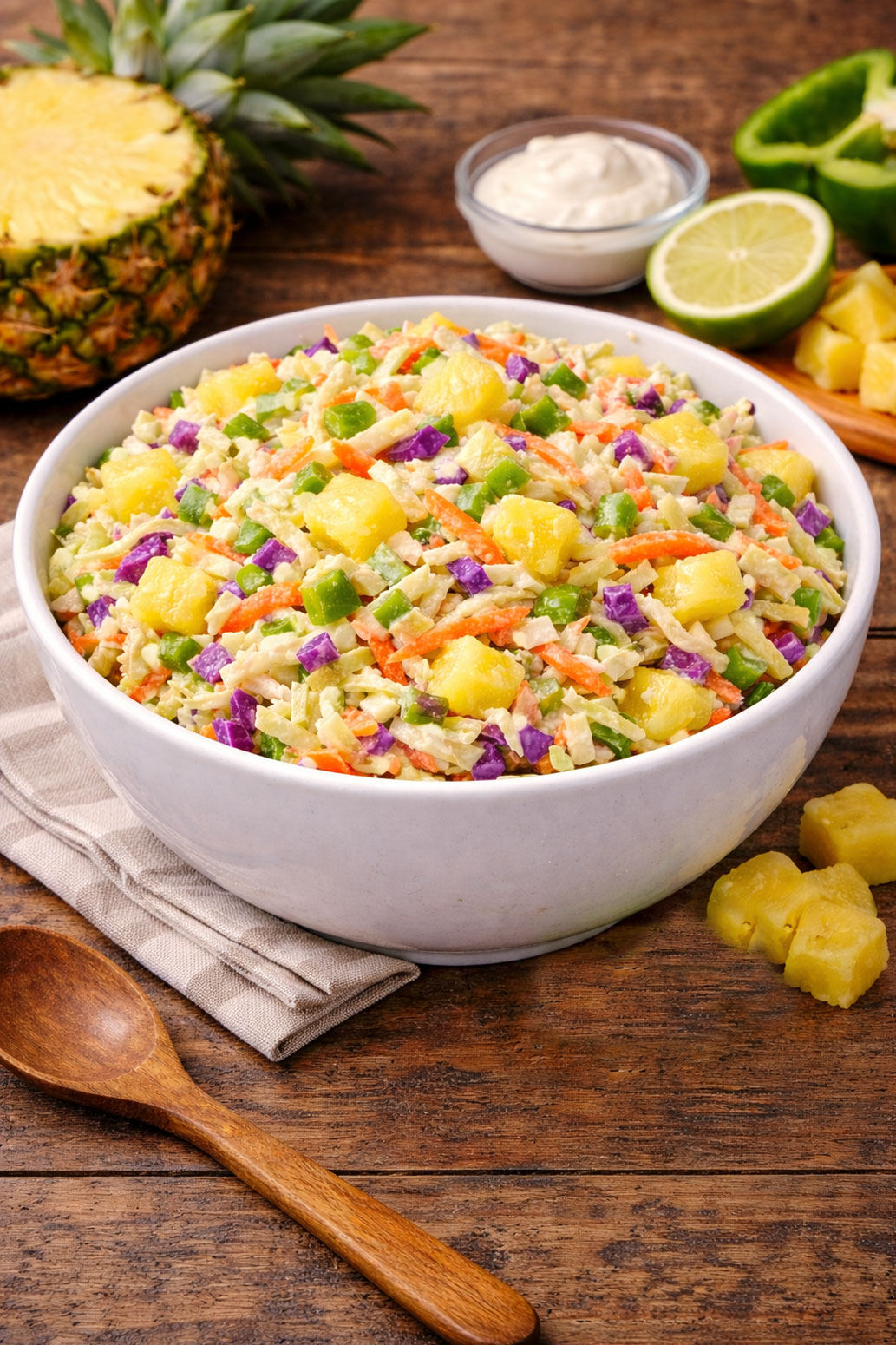 Hawaiian Coleslaw Recipe