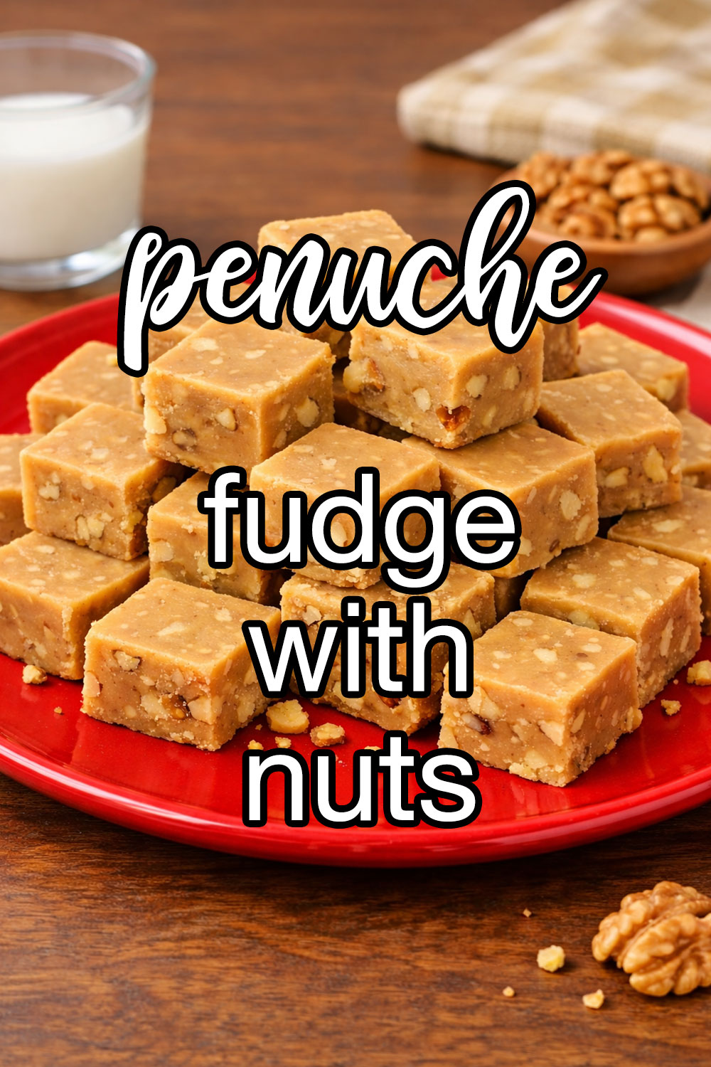 Penuche Fudge With Nuts Recipe