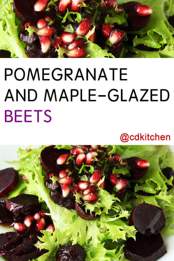 Pomegranate And Maple-Glazed Beets Recipe
