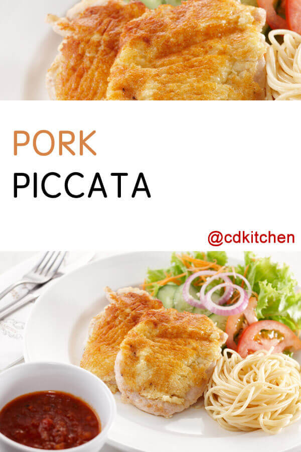 Pork Piccata Recipe | CDKitchen.com