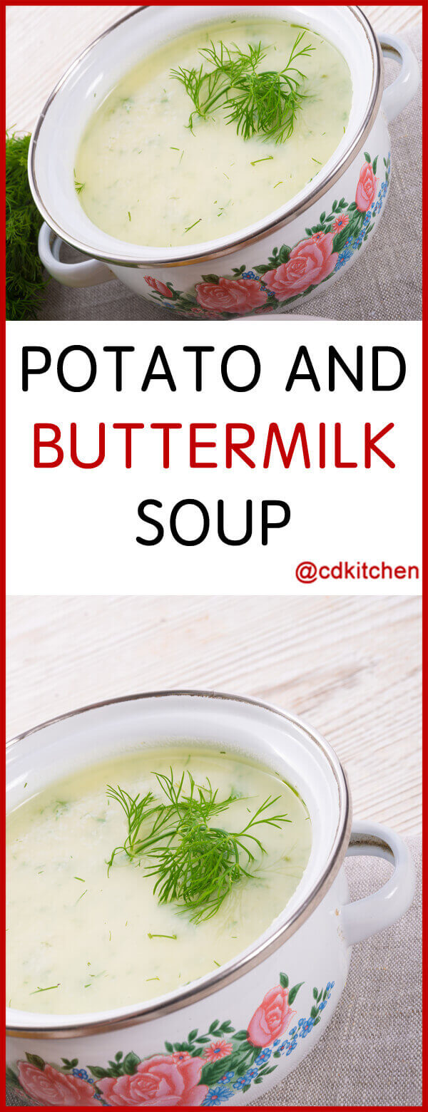 Potato And Buttermilk Soup Recipe