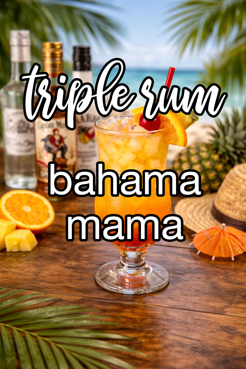 Triple-Rum Bahama Mama Recipe