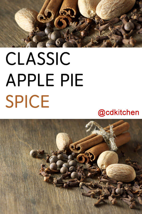 Classic Apple Pie Spice Recipe