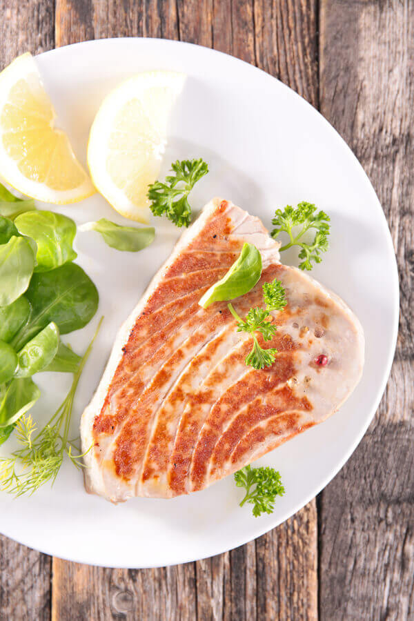 Bourbon Tuna Steaks Recipe