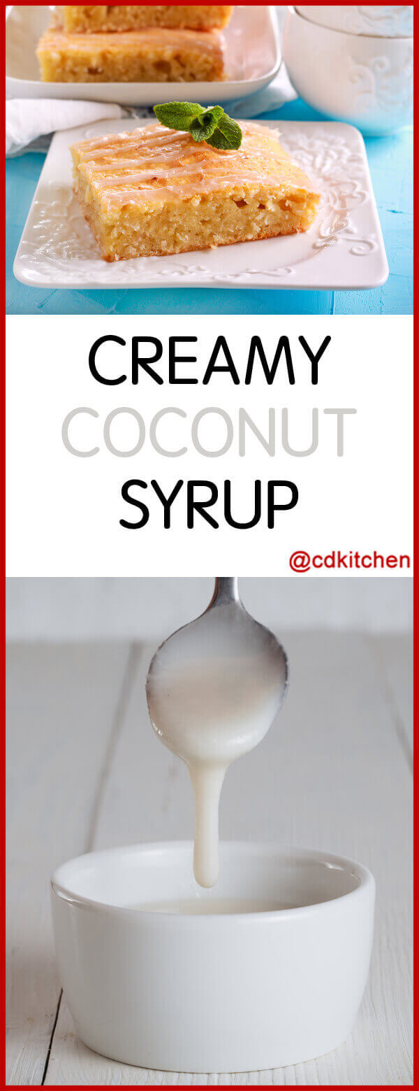 Creamy Coconut Syrup Recipe