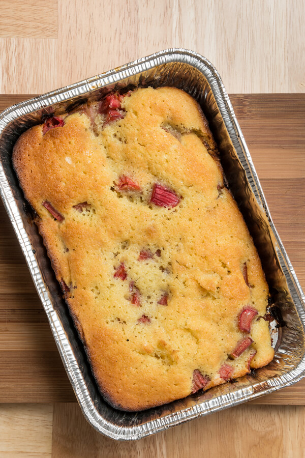 Fabulous Rhubarb Cake Recipe | CDKitchen.com