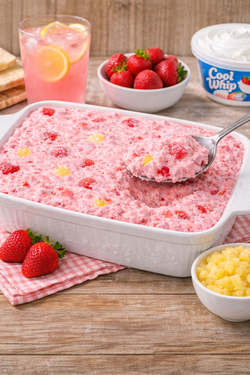 Frozen Strawberry Salad Recipe
