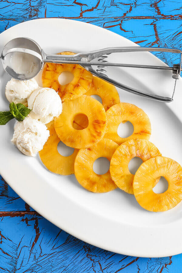 Grilled Pineapple Slices Recipe